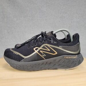 New Balance Fresh Foam X 1080v12 Womens Running Shoes Black Bronze Size 8